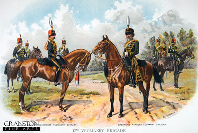17th Yeomanry Brigade by Richard Simkin