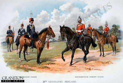 15th Yeomanry Brigade by Richard Simkin