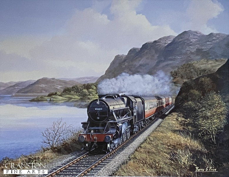 Stanier Black Five, Mid 1950s by Barry Price.