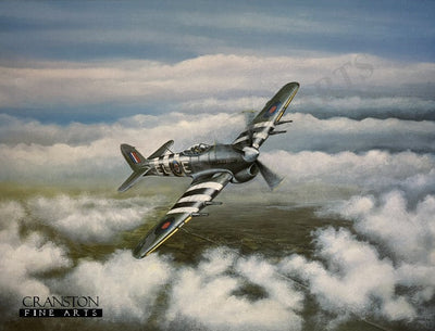 In Peaceful Skies (Hawker Typhoon) by Brian Robinson.