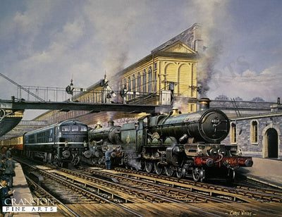 Exeter St Davids (Star and Castle Locos) by Chris Woods
