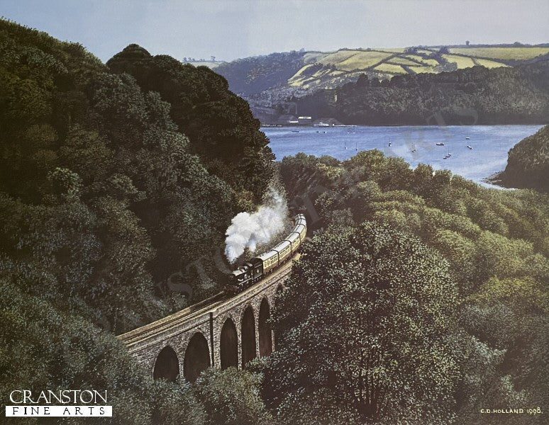 Climbing Out of Kingswear by Chris Holland