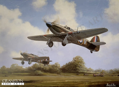Hurricanes - July 1940 by Barry Price.