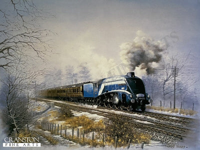 A Winters Tale - A4 Class Pacific No.4498 Sir Nigel Gresley by Chris Woods.