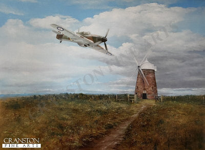 Hurricane over Windmill by Tony Sargeant.