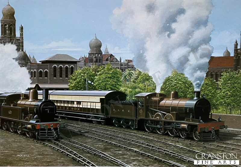 Great Indian Peninsula Railway 460 No 221 Leaves Victoria Station by Jack Hill