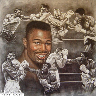 Lennox Lewis by Peter Deighan.
