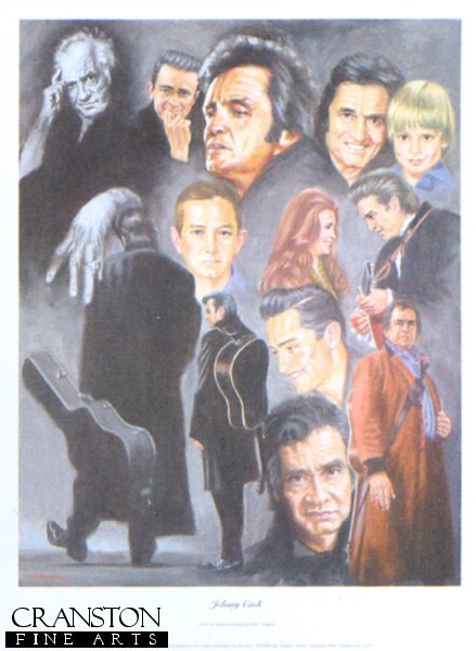 Johnny Cash by Peter Deighan.