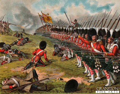 The Advance of the 93rd Sutherland Highlanders at the Battle of Alma, 1854 by Richard Simkin