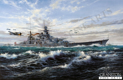 Escort to the Scharnhorst by Simon Atack