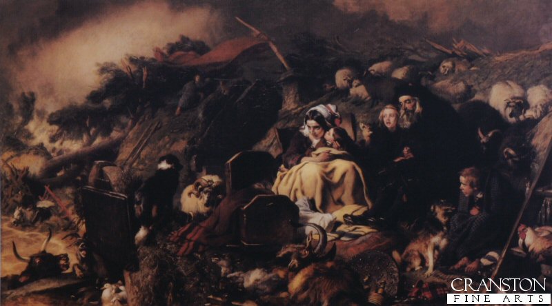 Flood in the Highlands by Sir Edwin Landseer.