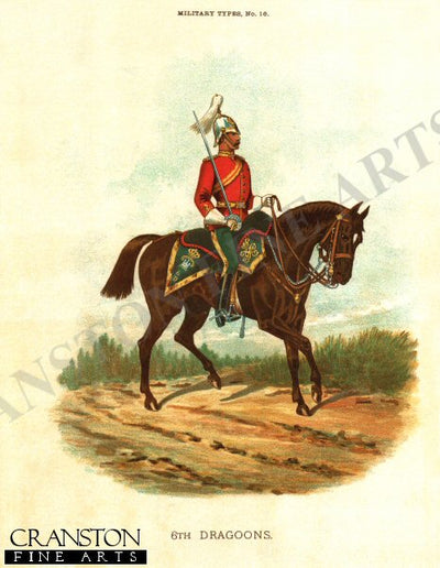 6th Dragoons by Richard Simkin.