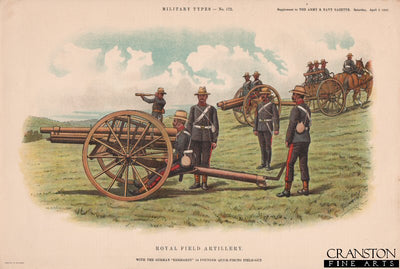 Royal Field Artillery by Richard Simkin