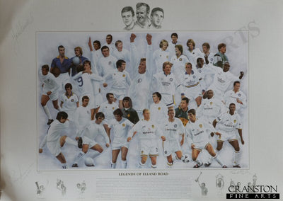 Legends of Elland Road - Silver by Simon Smith.