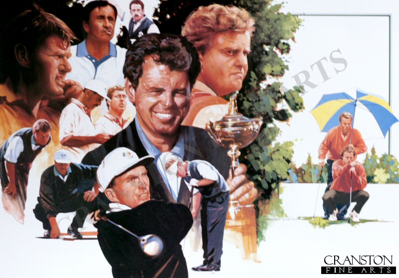 Ryder Cup Victors by Peter Wileman