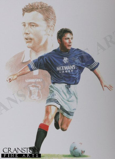 Ally McCoist MBE by Gary Brandham.