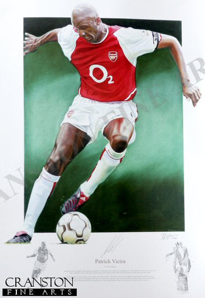 Patrick Vieira by Robert Highton.