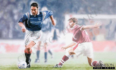 Ally McCoist MBE by Scott Bridges. (B)