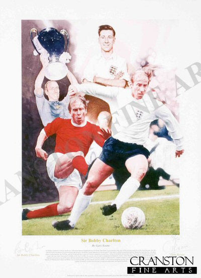 Sir Bobby Charlton by Gary Keane.