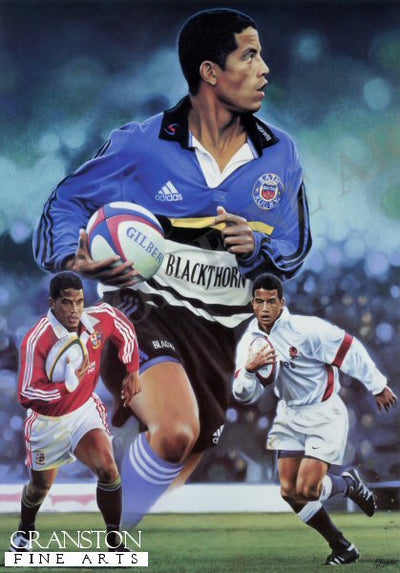 Jeremy Guscott by Robert Highton.