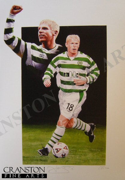 Neil Lennon by Gary Brandham.