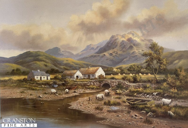 Mountain Loch by Wendy Reeves.
