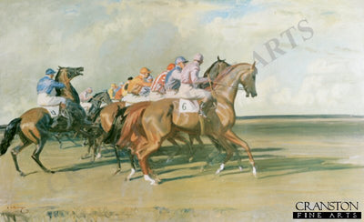 Under Starters Orders by Sir Alfred Munnings.