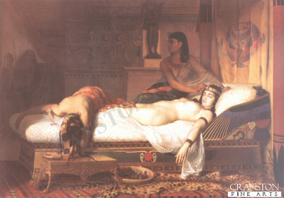 The Death of Cleopatra by Jean Andre Rixens.
