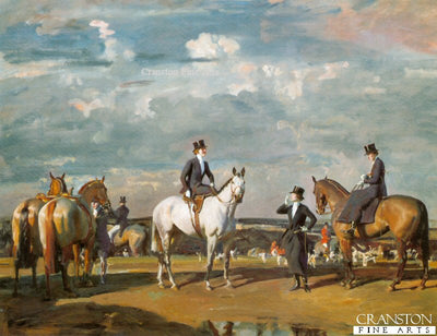 Why Werent You Out Yesterday? by Sir Alfred Munnings.