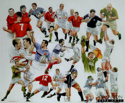 Six Nations Rugby by Peter Deighan.