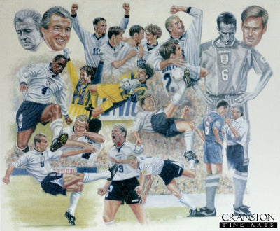 England - Euro 96 by Peter Deighan.