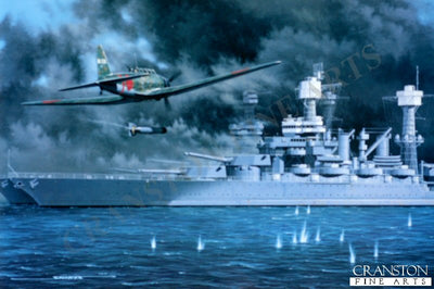 Battleship Row by Stan Stokes. (C)