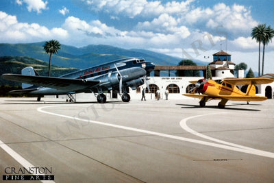 Staggerwing and Gooney Bird by Stan Stokes.