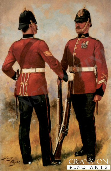 South Wales Borderers by Harry Payne.