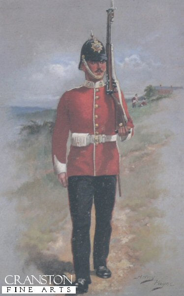 East Lancashire Regiment by Harry Payne.