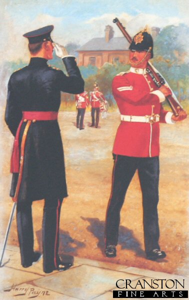 The Worcestershire Regiment by Harry Payne.