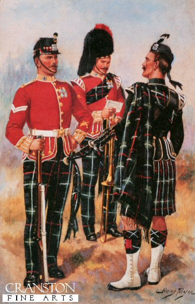 Highland Light Infantry Regiment by Harry Payne.