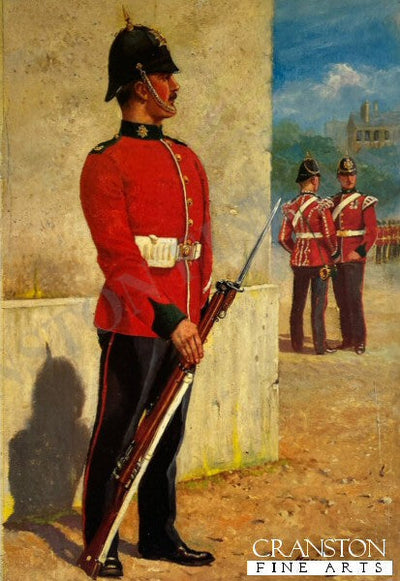 Devonshire Regiment by Harry Payne.