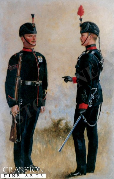 Kings Royal Rifles by Harry Payne.