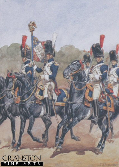 Garde Imperiale - Grenadiers A Cheval - Tenue de Parade by L Rousselot
