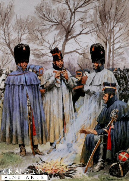 Garde Imperiale Grenadiers a Cheval - Tenue de Campagne en Manteau by L Rousselot