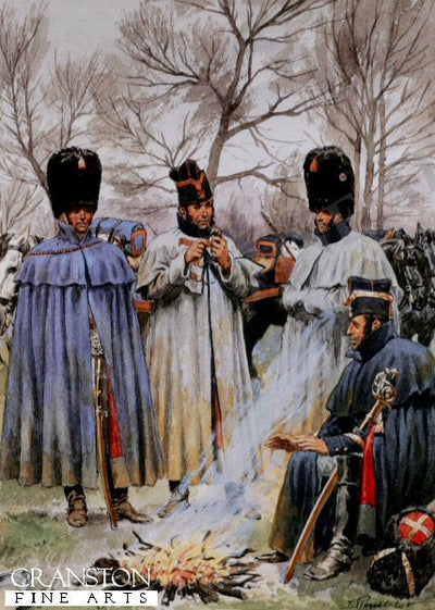 Garde Imperiale Grenadiers a Cheval - Tenue de Campagne en Manteau by L Rousselot
