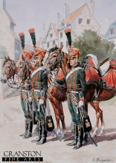 Garde Imperiale - Chasseur a Cheval - Escadrons de Jeune Garde, Grande Tenue 1813 by L Rousselot