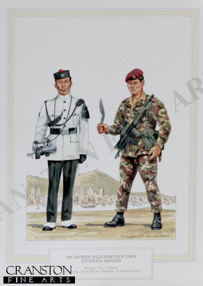 6th Gurkha Rifles by Douglas Anderson