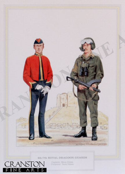 4th/7th Royal Dragoon Guards by Douglas Anderson.