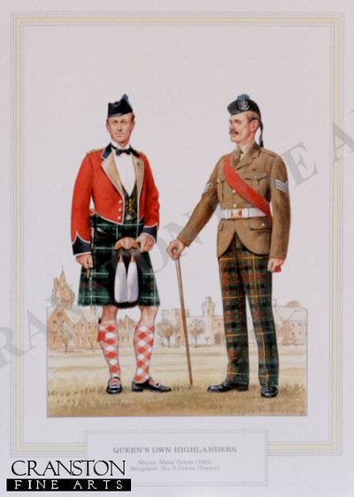Queens Own Highlanders by Douglas Anderson