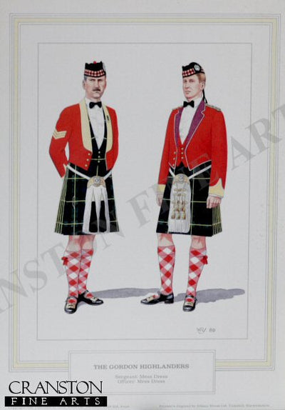 Officer Gordon Highlanders