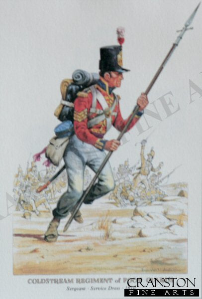 Coldstream Guards 1810 by Douglas Anderson