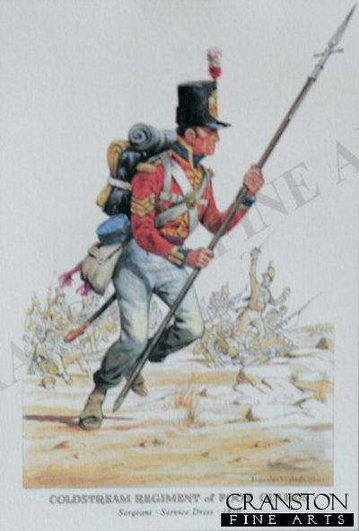 Coldstream Guards 1810 by Douglas Anderson