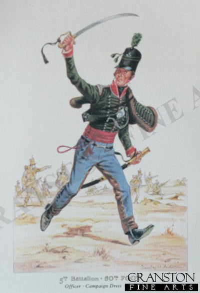 60th Foot 1812 by Douglas Anderson